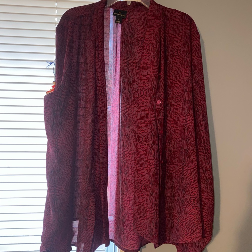 Purple blouse